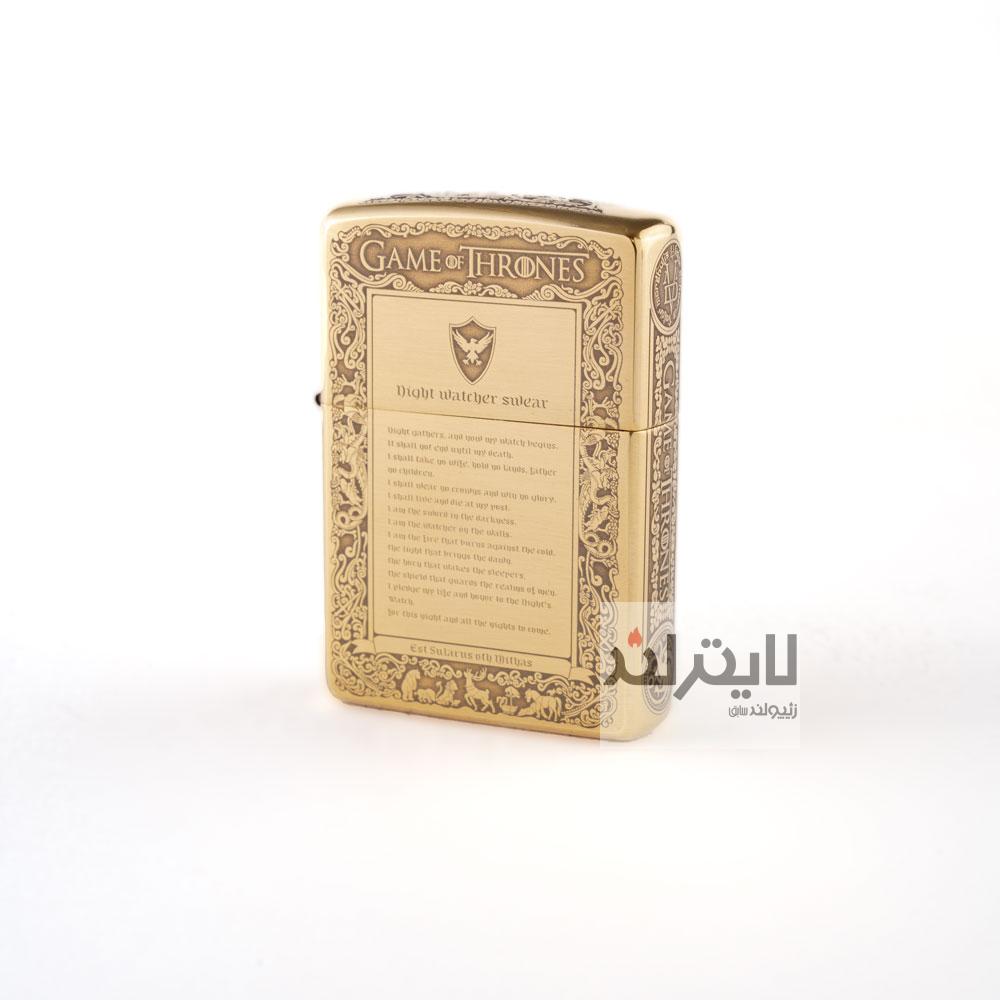 فندک زیپو مدل Game Of Thrones کد CT084 1 فندک زیپو مدل Game Of Thrones کد CT084