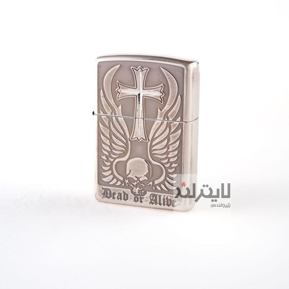 فندک زیپو مدل Cross & Wing ZP00431-A 1 فندک زیپو مدل Cross & Wing ZP00431-A