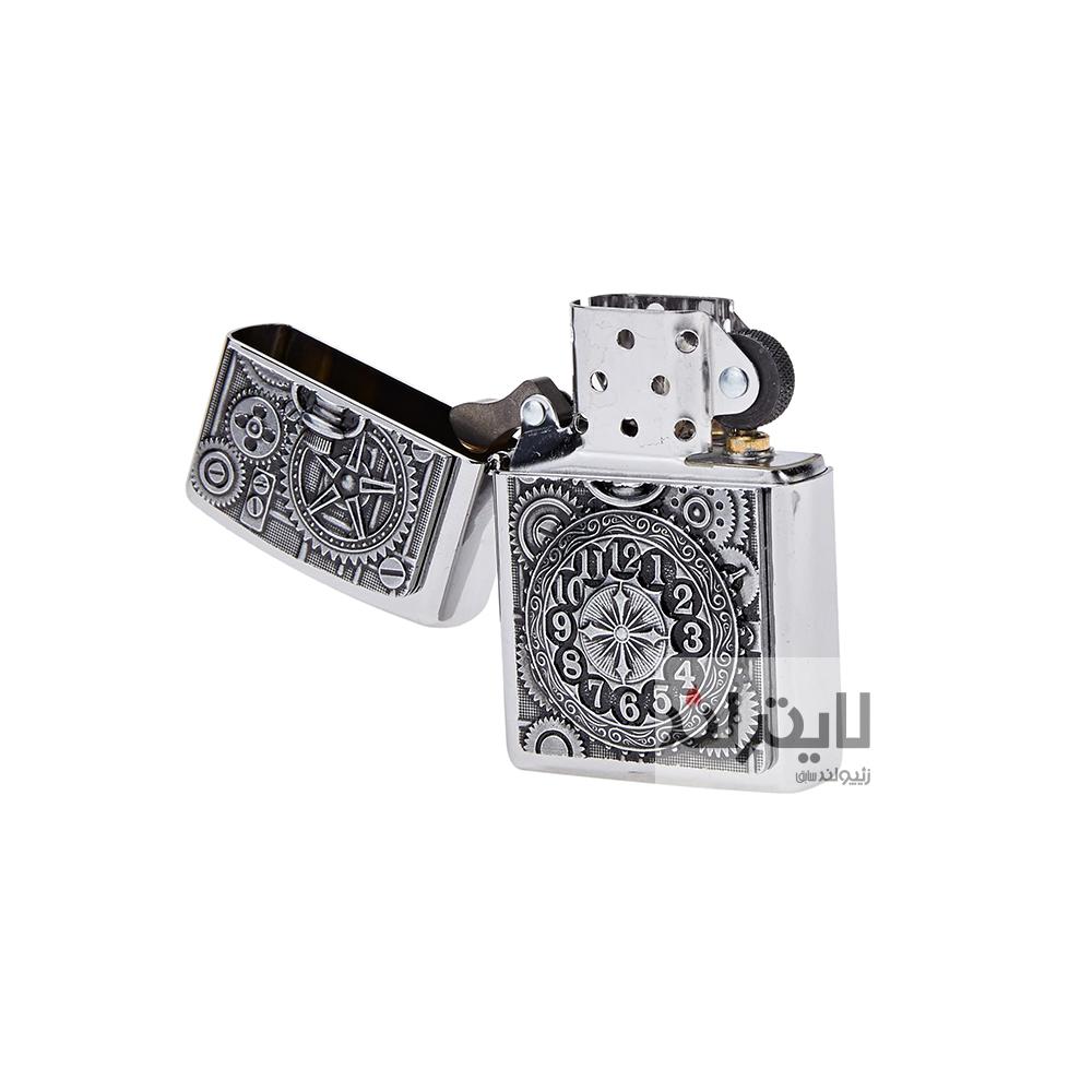 فندک زیپو مدل Pocket Watch کد 2004742 4 فندک زیپو مدل Pocket Watch کد 2004742 - Image 4