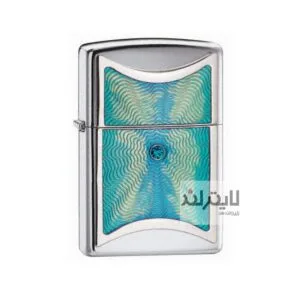 فندک زیپو مدل Splash Emblem High Polished Chrome کد 20884