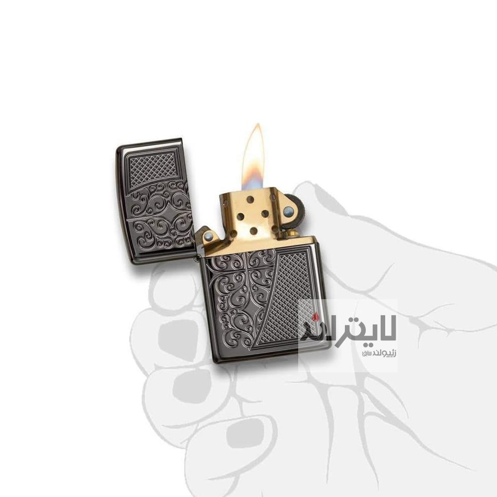 فندک زیپو مدل Old Royal Filigree کد 29498 3 فندک زیپو مدل Old Royal Filigree کد 29498 - Image 3