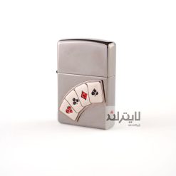 فندک زیپو مدل Dealt  کد ۲۱۰۲۴