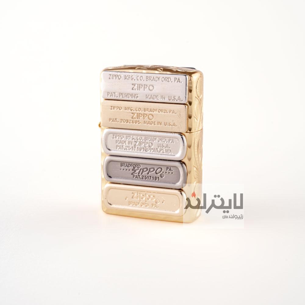 فندک زیپو مدل Bottom Stamp GD 1 فندک زیپو مدل Bottom Stamp GD