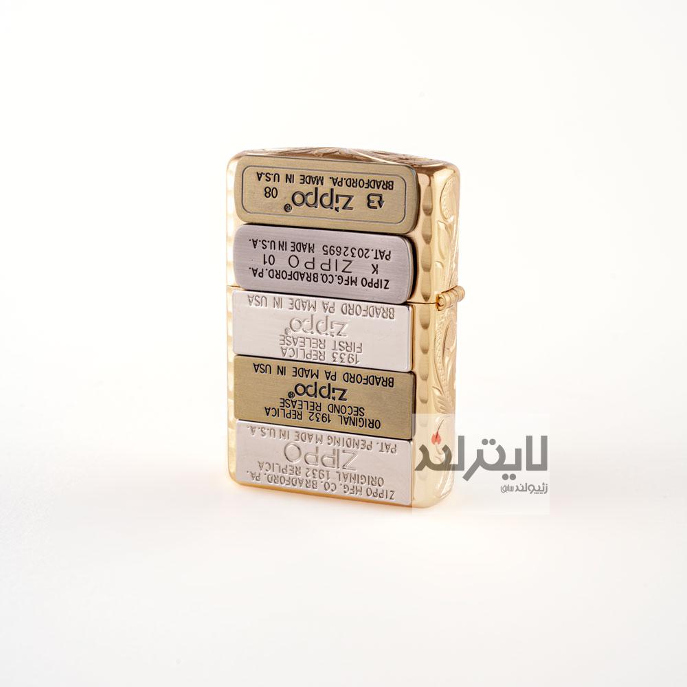 فندک زیپو مدل Bottom Stamp GD 2 فندک زیپو مدل Bottom Stamp GD - Image 2