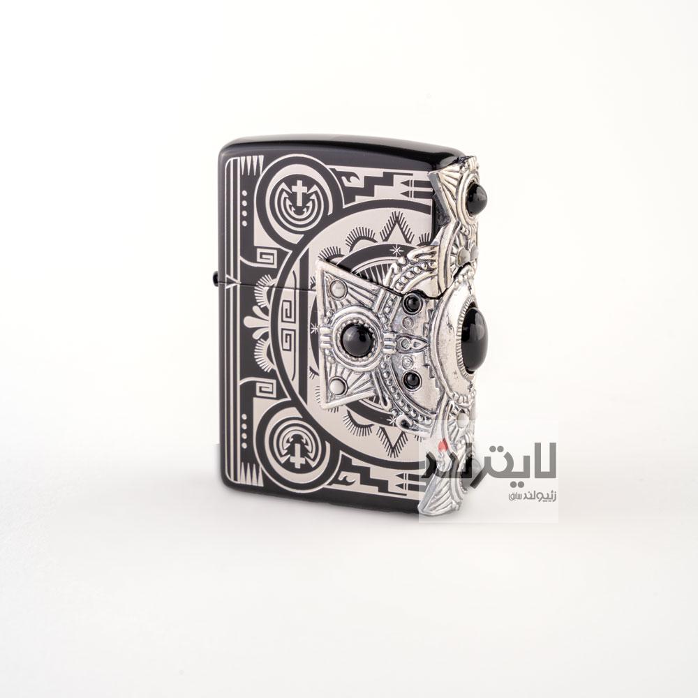 فندک زیپو مدل Indian Spirit BK21000 1 فندک زیپو مدل Indian Spirit BK21000