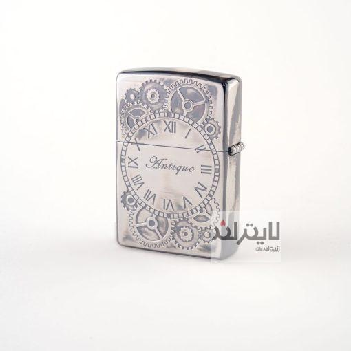 فندک زیپو مدل Antique Clock A 820 - Image 2