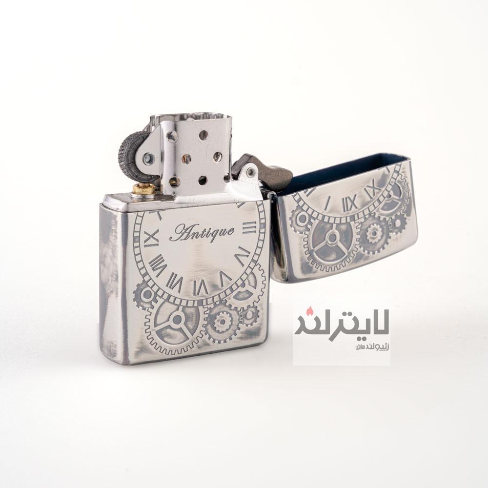 فندک زیپو مدل Antique Clock A 820 4 فندک زیپو مدل Antique Clock A 820 - Image 4