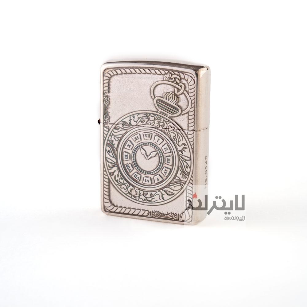 فندک زیپو مدل Antique Pocket Watch B 820 1 فندک زیپو مدل Antique Pocket Watch B 820