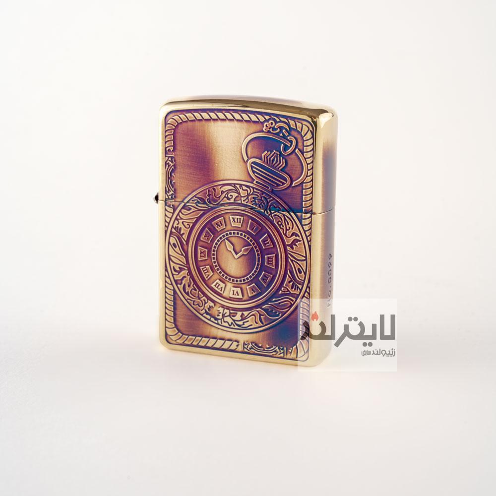 فندک زیپو مدل Antique Pocket Watch A 820 1 فندک زیپو مدل Antique Pocket Watch A 820