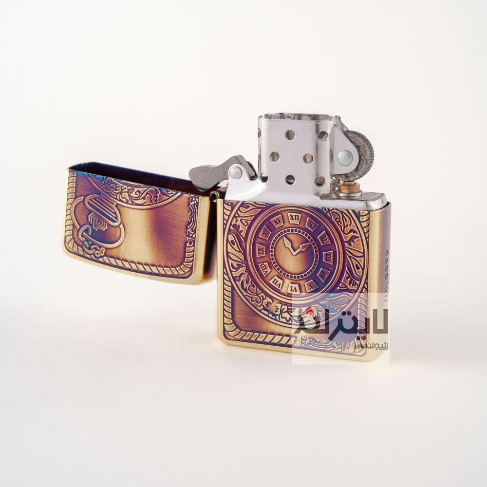 فندک زیپو مدل Antique Pocket Watch A 820 3 فندک زیپو مدل Antique Pocket Watch A 820 - Image 3