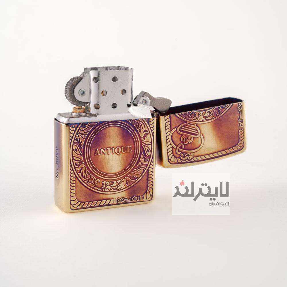 فندک زیپو مدل Antique Pocket Watch A 820 4 فندک زیپو مدل Antique Pocket Watch A 820 - Image 4