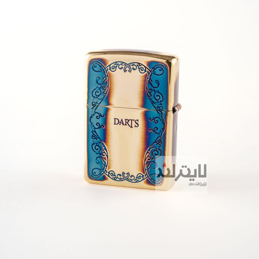 فندک زیپو مدلAntique Darts A 820 2 فندک زیپو مدلAntique Darts A 820 - Image 2