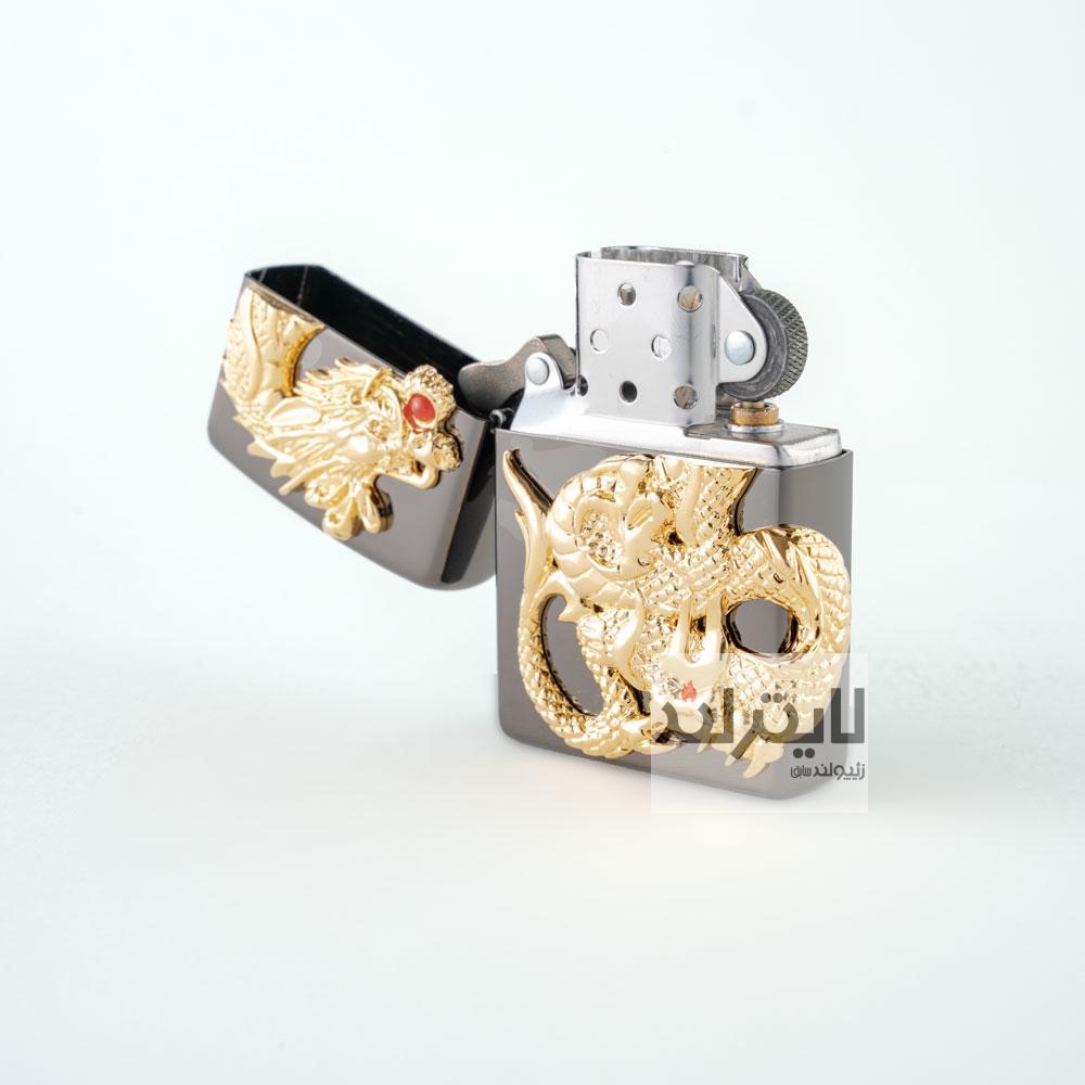 فندک زیپو مدل Dragon 62110198 3 فندک زیپو مدل Dragon 62110198 - Image 3