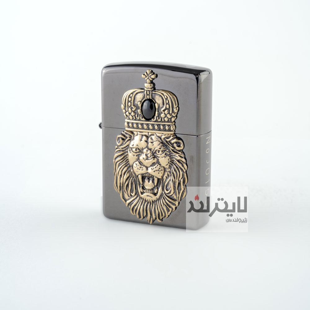 فندک زیپو مدل Royal Lion 1 فندک زیپو مدل Royal Lion