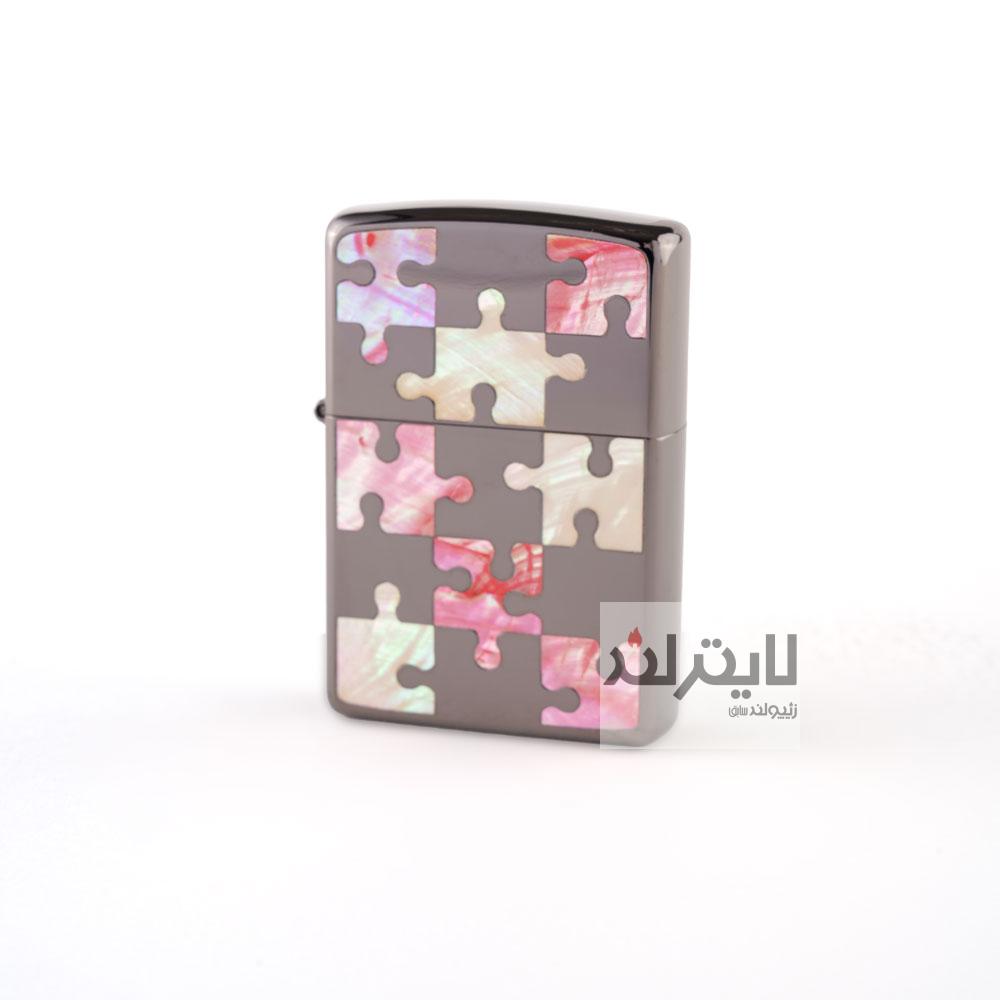 فندک زیپو مدل Shell Puzzle 1 فندک زیپو مدل Shell Puzzle