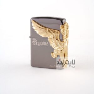 فندک زیپو مدل Pegasus (C) Gunmetal 11000