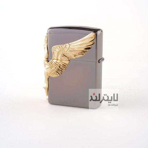 فندک زیپو مدل Pegasus (C) Gunmetal 11000 - Image 2