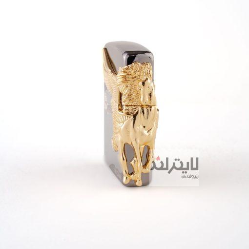 فندک زیپو مدل Pegasus (C) Gunmetal 11000 - Image 5