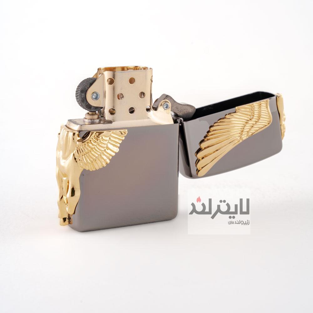 فندک زیپو مدل Pegasus (C) Gunmetal 11000 4 فندک زیپو مدل Pegasus (C) Gunmetal 11000 - Image 4