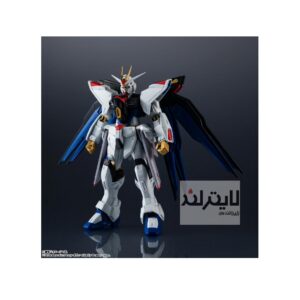 اکشن فیگور ربات Strike Freedom Gundam از انیمه Gundam Universe ساخت شرکت Bandai Tamashii