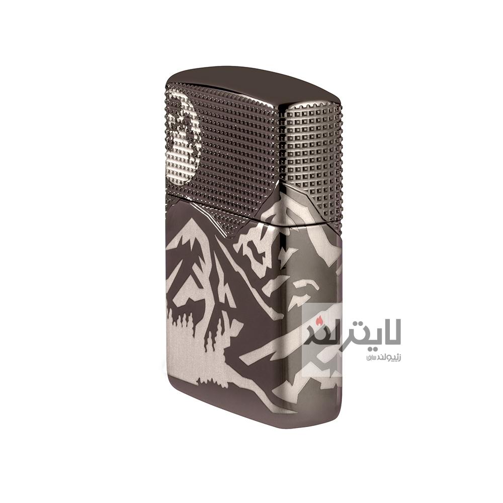فندک زیپو مدل Armor Mountain Design Black Ice کد 49299 6 فندک زیپو مدل Armor Mountain Design Black Ice کد 49299 - Image 6