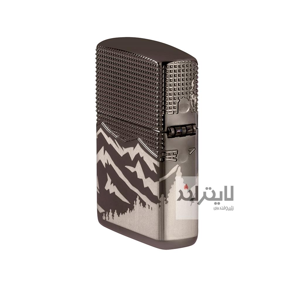 فندک زیپو مدل Armor Mountain Design Black Ice کد 49299 7 فندک زیپو مدل Armor Mountain Design Black Ice کد 49299 - Image 7