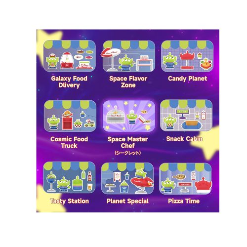 فیگورهای رندوم Aliens Pizza Planet 23 Aliens Pizza Planet 12