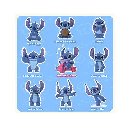 فیگورهای رندوم Stitch The Cute Stitch Flocked 15 stitch flocked 01