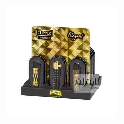 فندک گازی کلیپر مدل Metal Elegant Zebra - Image 3