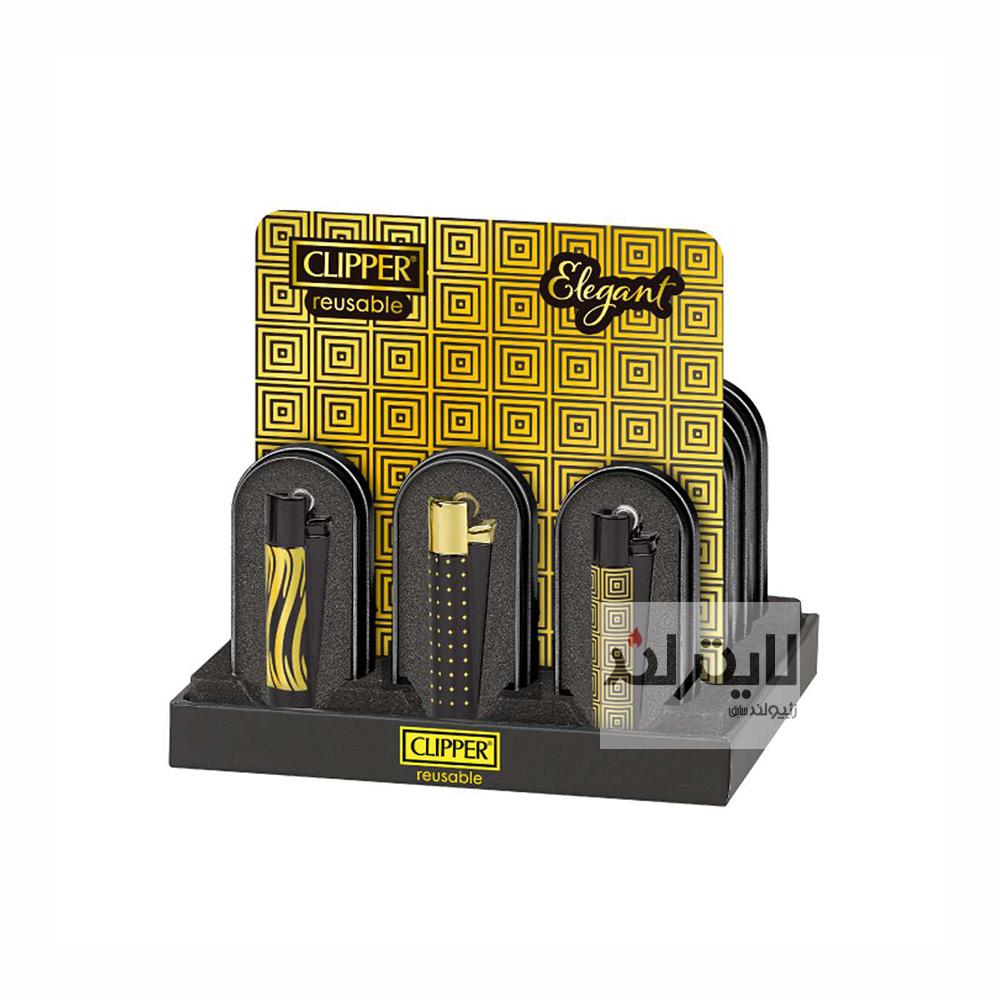 فندک گازی کلیپر مدل Metal Elegant Star 3 فندک گازی کلیپر مدل Metal Elegant Star - Image 3