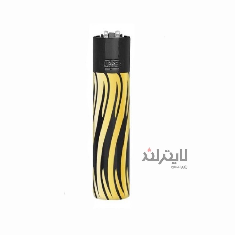 فندک گازی کلیپر مدل Metal Elegant Zebra 1 فندک گازی کلیپر مدل Metal Elegant Zebra
