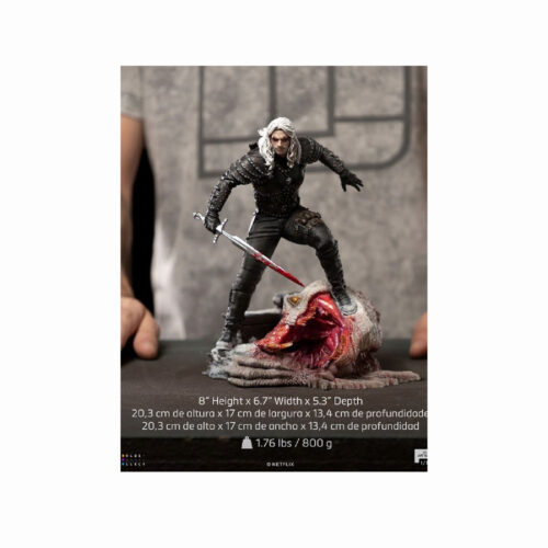 فیگور The Geralt of Rivia Statue 11 The Witcher 02