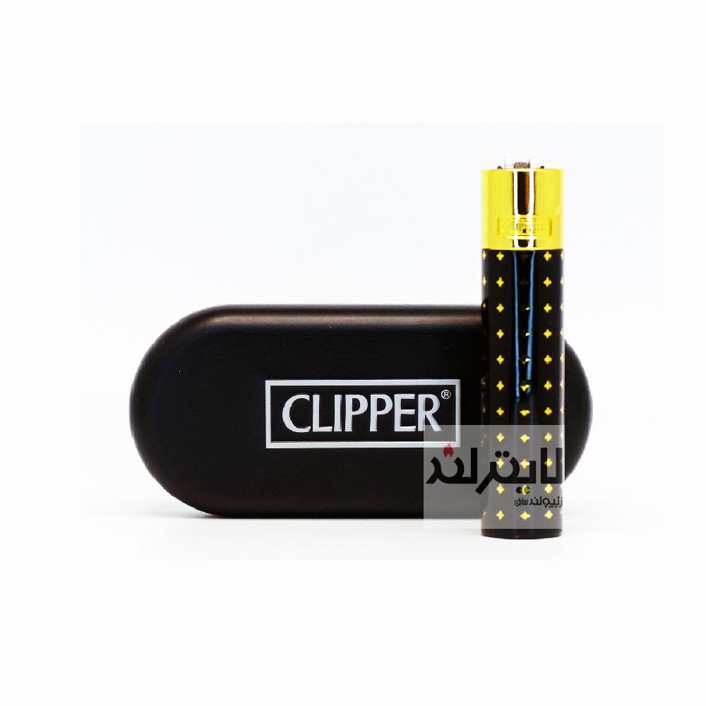 فندک گازی کلیپر مدل Metal Elegant Star 2 فندک گازی کلیپر مدل Metal Elegant Star - Image 2