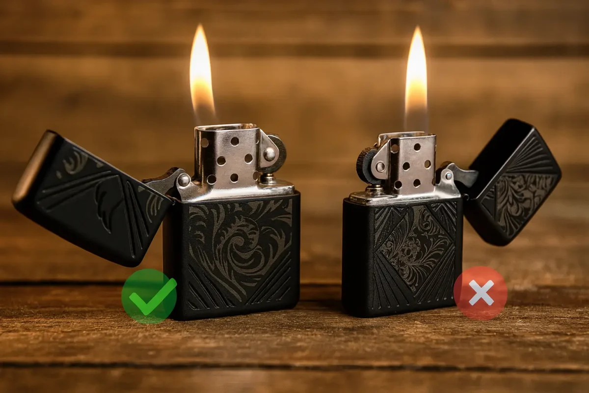 تصویر شاخص فندک زیپو اصل و فیک