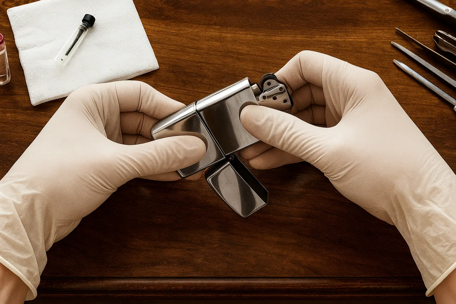 مرحله 1 چگونه سنگ فندک زیپو را عوض کنیم