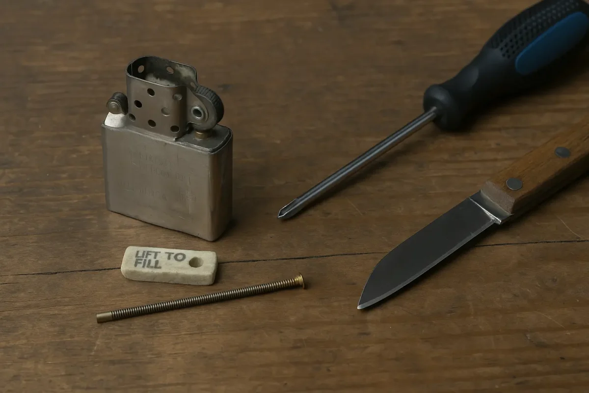 تصویر شاخص مقاله چگونه سنگ فندک زیپو را عوض کنیم