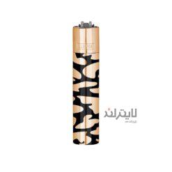 فندک گازی کلیپر مدل Reusable Camouflage Rosegold