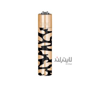 فندک گازی کلیپر مدل Reusable Camouflage Rosegold