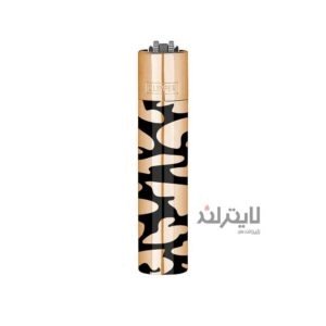 فندک گازی کلیپر مدل Reusable Camouflage Rosegold