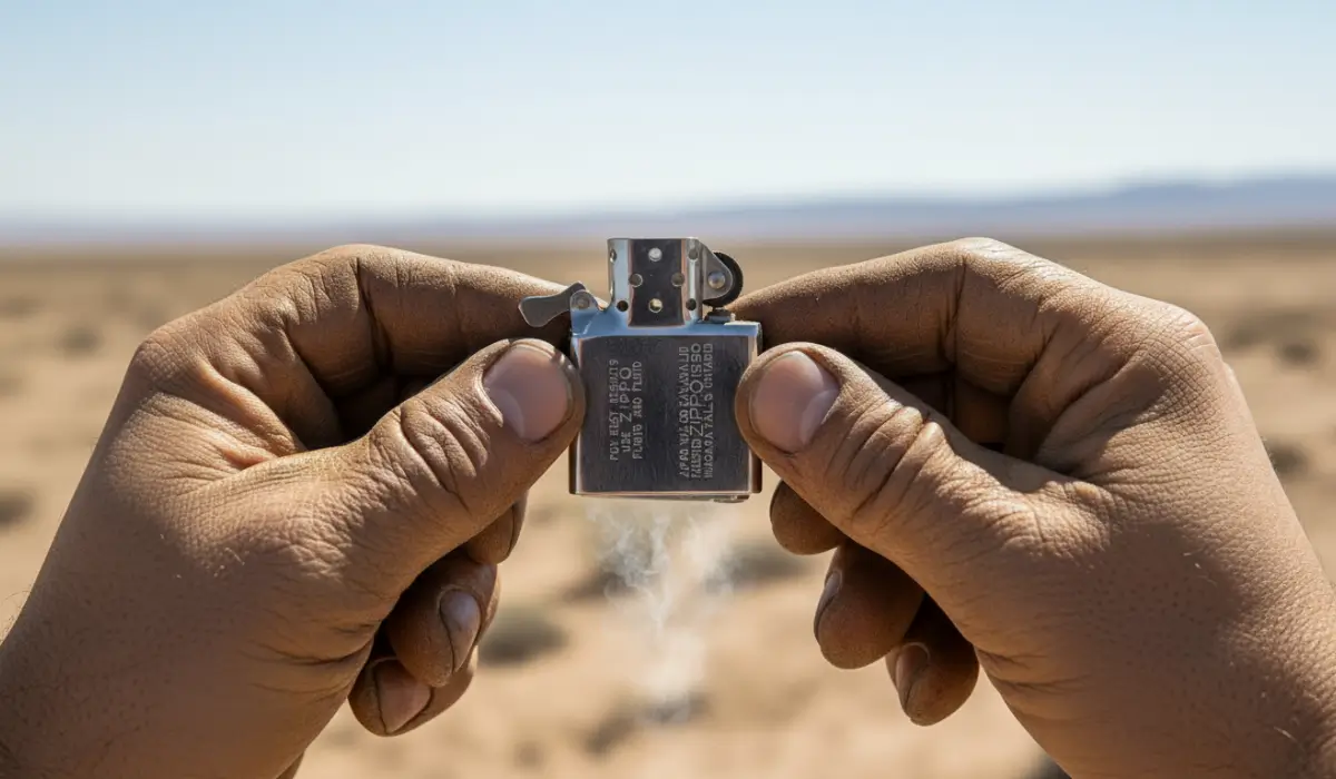 نشتی محفطه داخلی فندک زیپو | https://lighter-land.com/