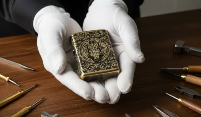 مراحل ساخت فندک زیپو | https://lighter-land.com/