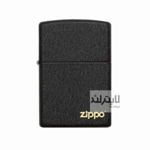 فندک زیپو Classic Black Crackle with Zippo logo کد 236zl