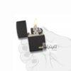 فندک زیپو Classic Black Crackle with Zippo logo کد 236zl 8 236zl 03