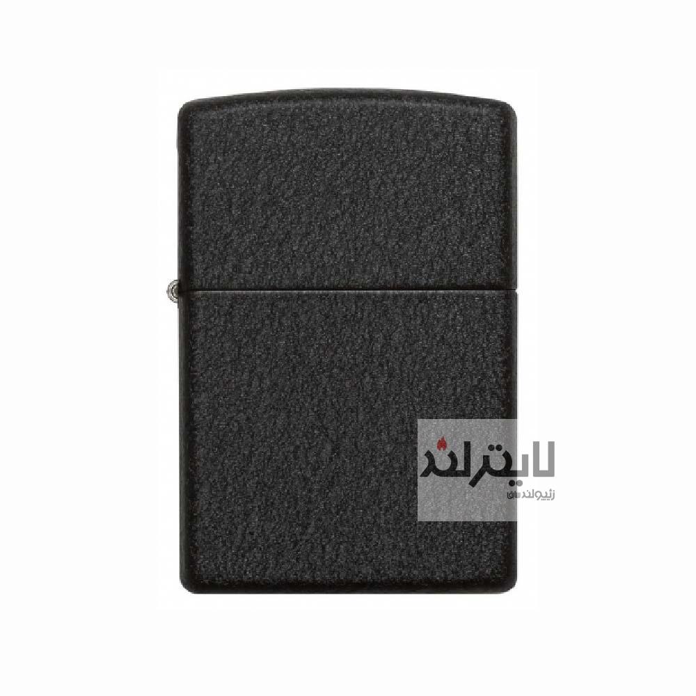 فندک زیپو Classic Black Crackle with Zippo logo کد 236zl 2 فندک زیپو Classic Black Crackle with Zippo logo کد 236zl - Image 2