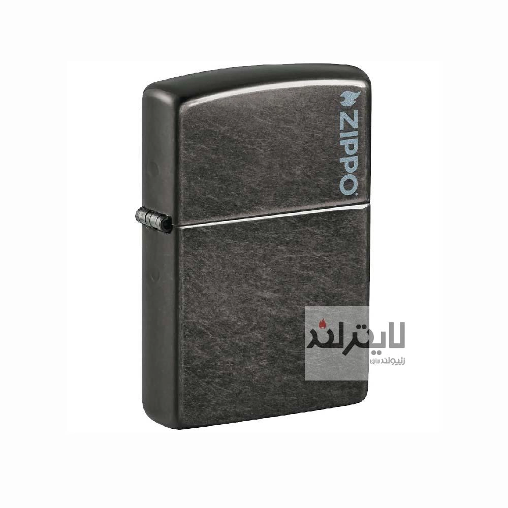 فندک زیپو مدل Classic Grey Zippo Logo کد 28378zl - Image 4