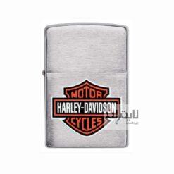 فندک زیپو مدل Harley-Davidson® Classic Chrome Logo Design کد 200HD