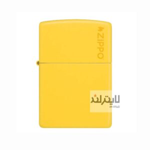 فندک زیپو مدل Classic Sunflower Zippo Logo کد 46019zl