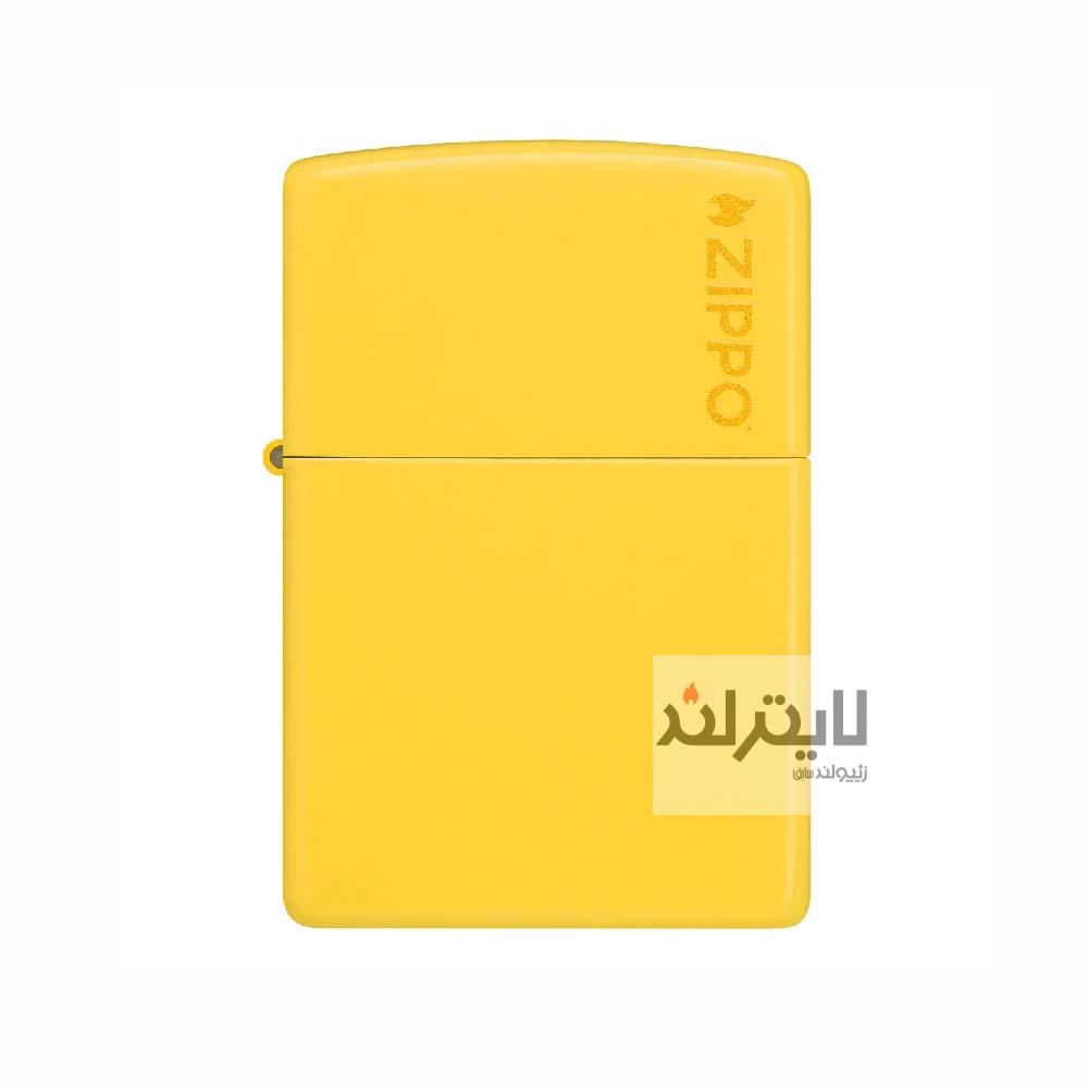 فندک زیپو مدل Classic Sunflower Zippo Logo کد 46019zl 1 فندک زیپو مدل Classic Sunflower Zippo Logo کد 46019zl
