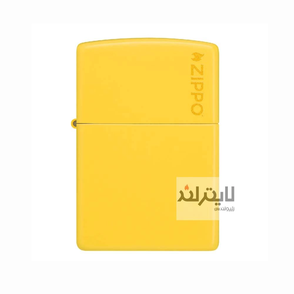 فندک زیپو مدل Classic Sunflower Zippo Logo کد 46019zl