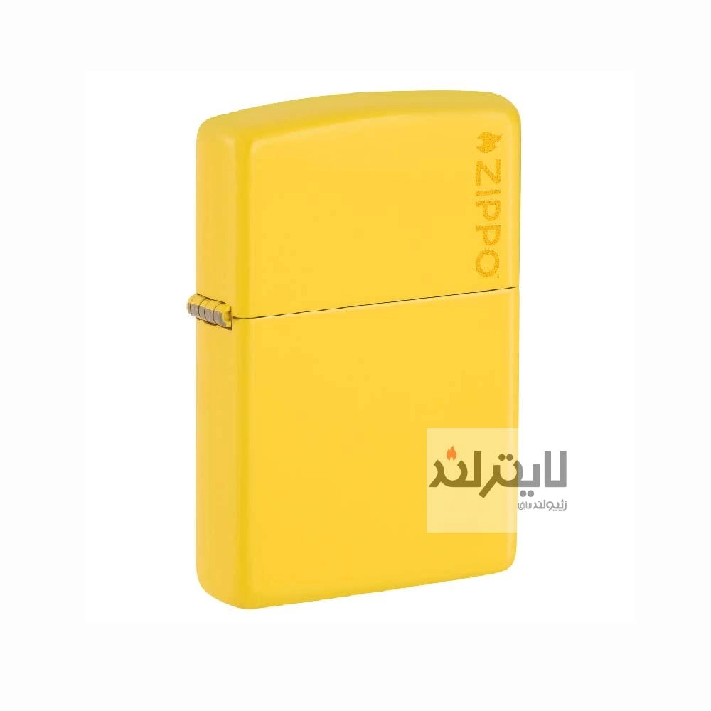 فندک زیپو مدل Classic Sunflower Zippo Logo کد 46019zl - Image 4
